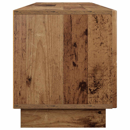 TV-bord 179,5 x 34,5 x 40 cm Gammelt træ Konstrueret træ