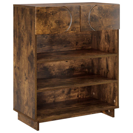 Skoskab 73 x 38 x 87,5 cm Konstrueret træ Røget eg