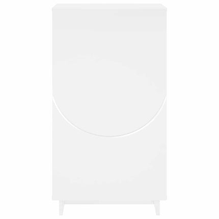 Sko skab 48 x 38 x 87,5 cm Konstrueret træ Hvid