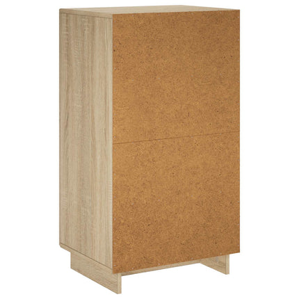 Sko skab 48 x 38 x 87,5 cm Konstrueret træ Sonoma-eg