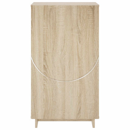 Sko skab 48 x 38 x 87,5 cm Konstrueret træ Sonoma-eg