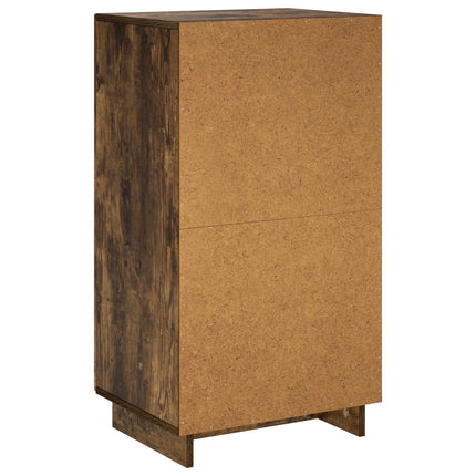 Sko skab 48 x 38 x 87,5 cm Konstrueret træ Røget eg