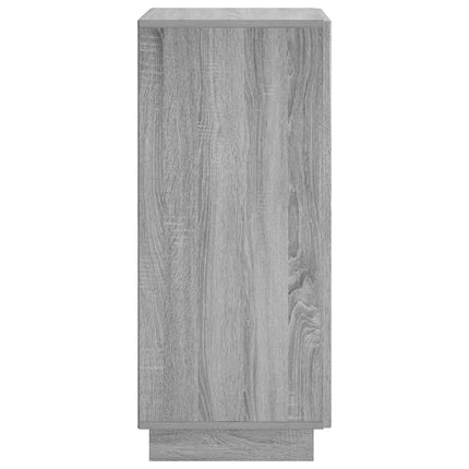 Sko skab 48 x 38 x 87,5 cm Konstrueret træ Grå Sonoma