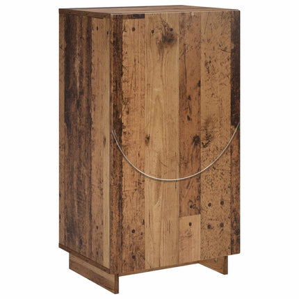 Sko skab 48 x 38 x 87,5 cm Konstrueret træ Gammelt træ