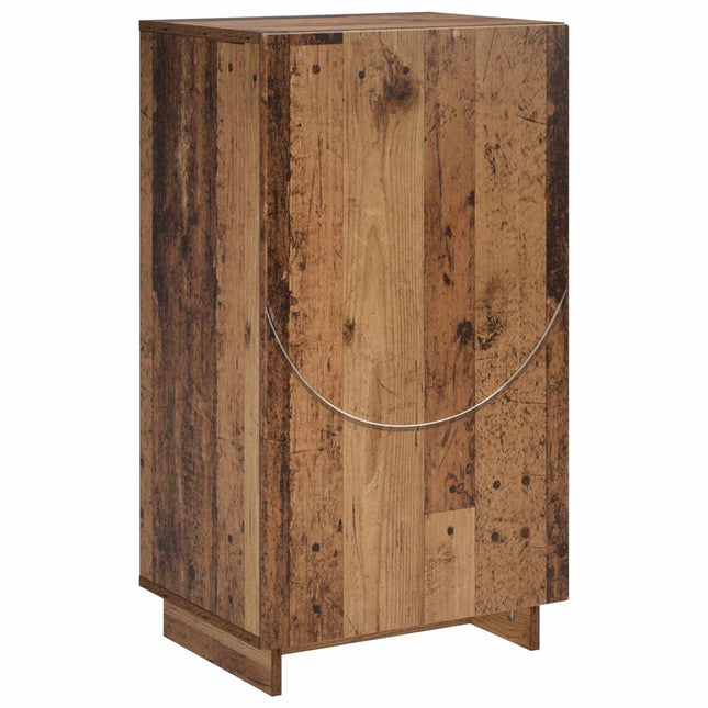 Skoskab 48 x 38 x 87,5 cm Konstrueret træ Gammelt træ