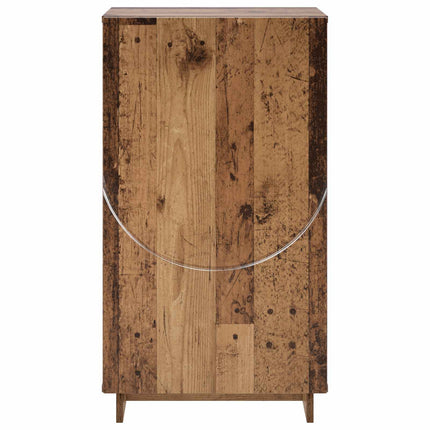 Sko skab 48 x 38 x 87,5 cm Konstrueret træ Gammelt træ