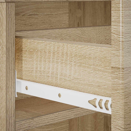 Sko skab 48 x 38 x 87,5 cm Konstrueret træ Sonoma-eg
