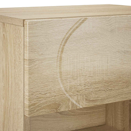 Sko skab 48 x 38 x 87,5 cm Konstrueret træ Sonoma-eg
