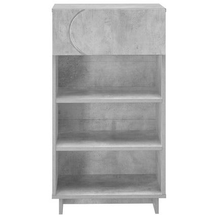 Sko skab 48 x 38 x 87,5 cm Konstrueret træ Betongrå