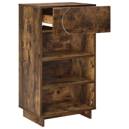 Sko skab 48 x 38 x 87,5 cm Konstrueret træ Røget eg