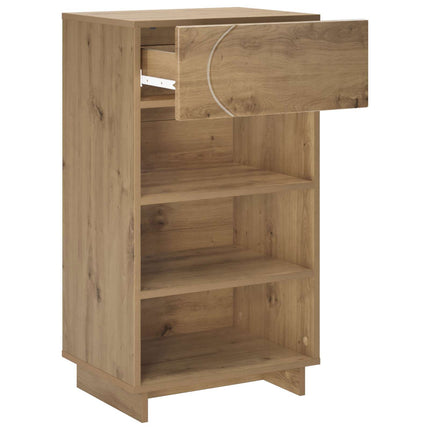 Sko skab 48 x 38 x 87,5 cm Konstrueret træ Artisan-eg