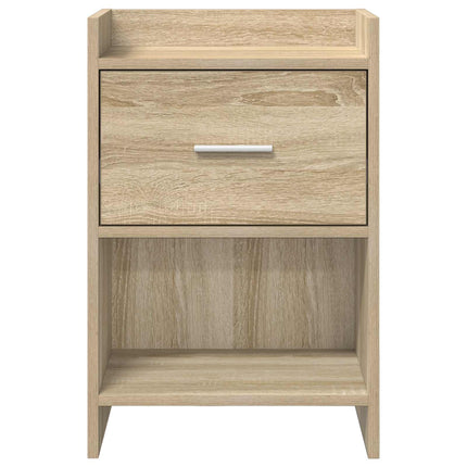 Sengeborde 2 pcs Sonoma-eg 40 x 30 x 60 cm Konstrueret træ