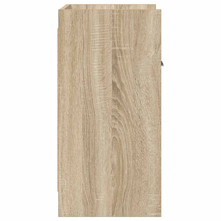 Sengeborde 2 pcs Sonoma-eg 40 x 30 x 60 cm Konstrueret træ