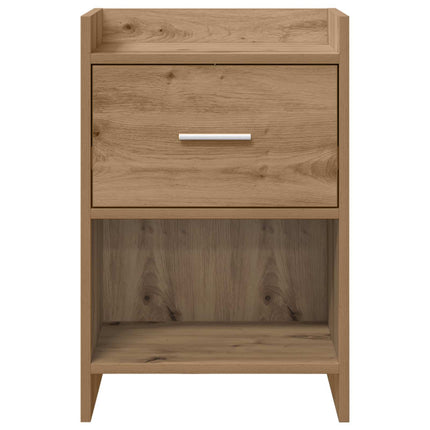 Sengeborde 2 stk. Artisan-eg 40 x 30 x 60 cm Konstrueret træ