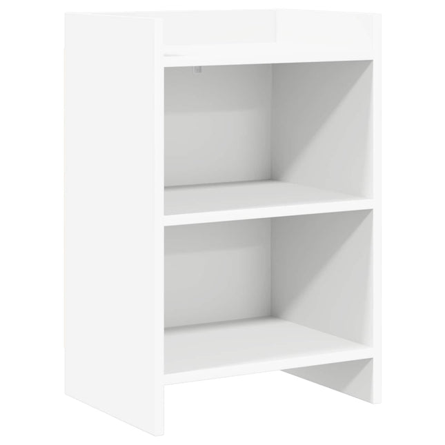 Sengeborde Hvid 40 x 30 x 60 cm Konstrueret træ