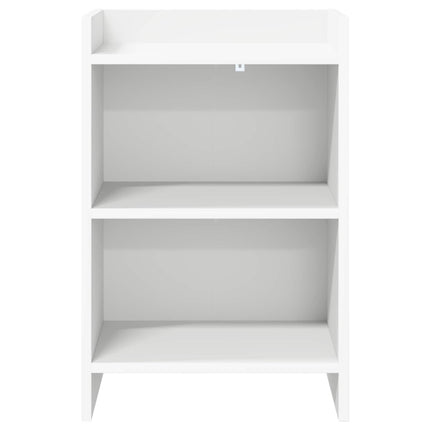 Sengeborde Hvid 40 x 30 x 60 cm Konstrueret træ