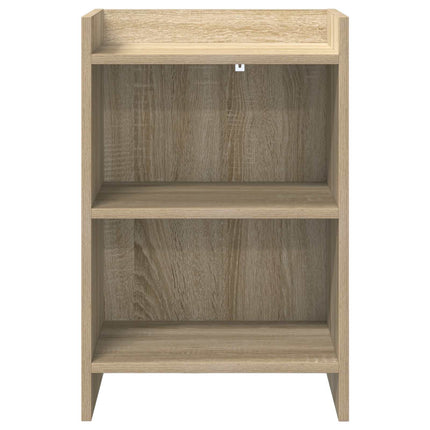 Sengeborde 2 pcs Sonoma-eg 40 x 30 x 60 cm Konstrueret træ