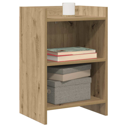 Sengeborde 2 stk. Artisan-eg 40 x 30 x 60 cm Konstrueret træ