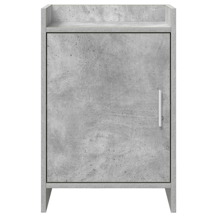 Sengeborde Betongrå 40 x 30 x 60 cm Konstrueret træ