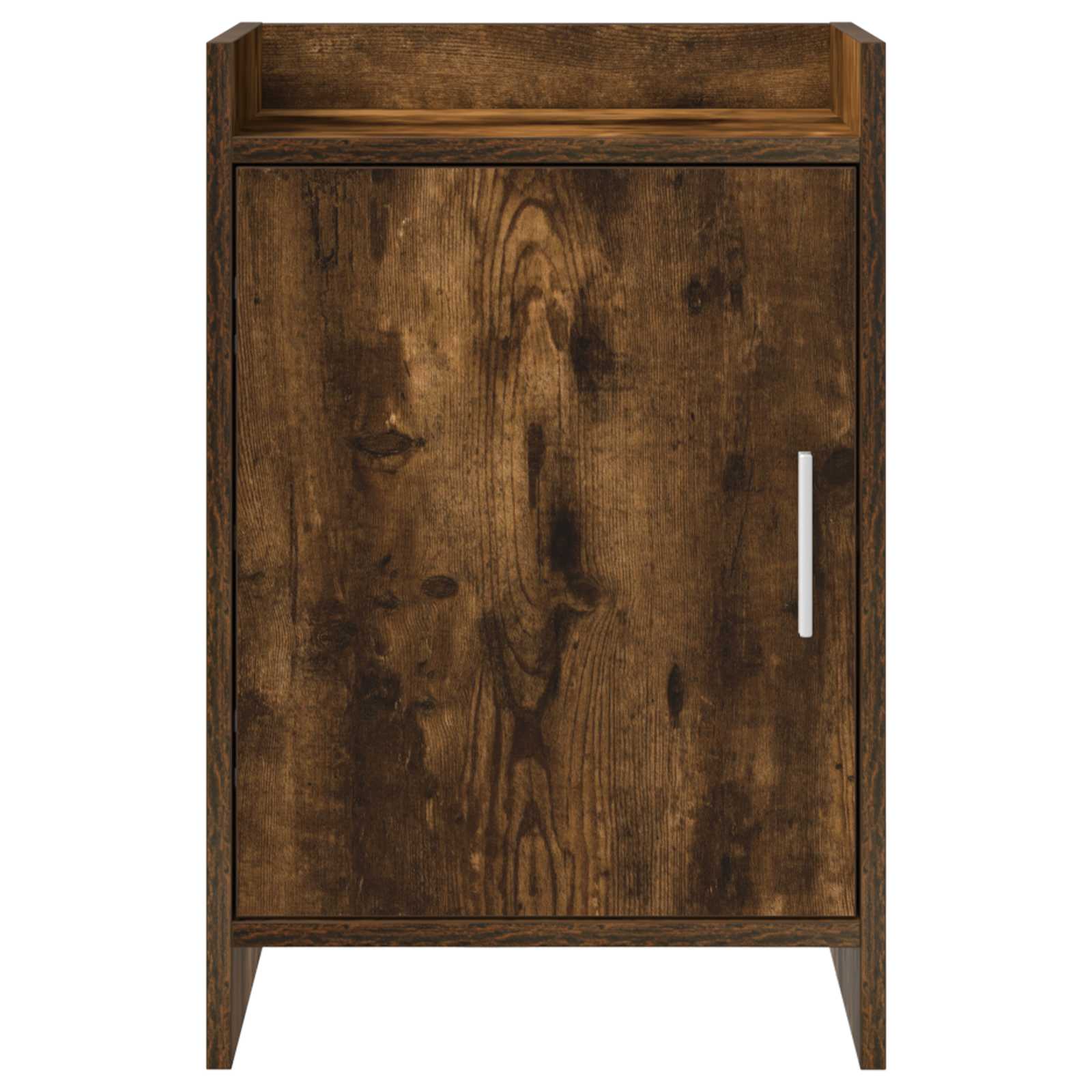 Sengeborde 2 pcs Røget eg 40 x 30 x 60 cm Konstrueret træ