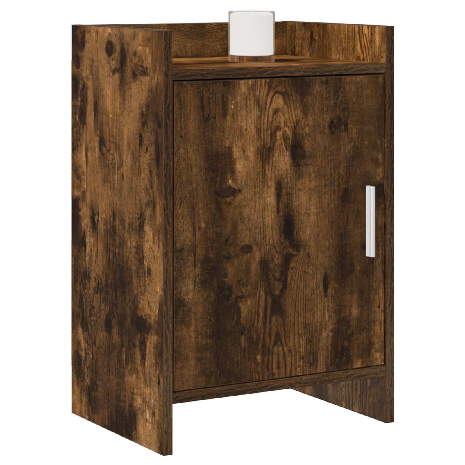 Sengeborde 2 pcs Røget eg 40 x 30 x 60 cm Konstrueret træ
