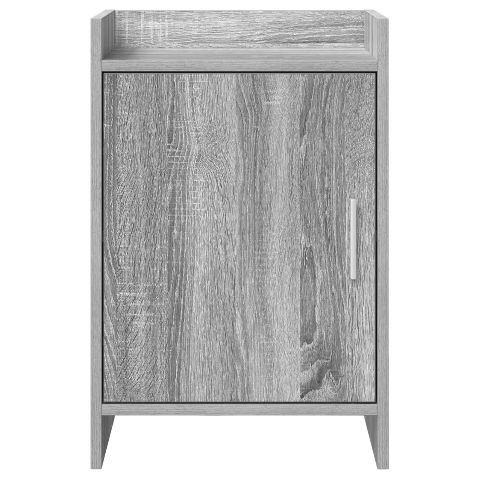 Sengeborde 2 pcs Grå Sonoma 40 x 30 x 60 cm Konstrueret træ