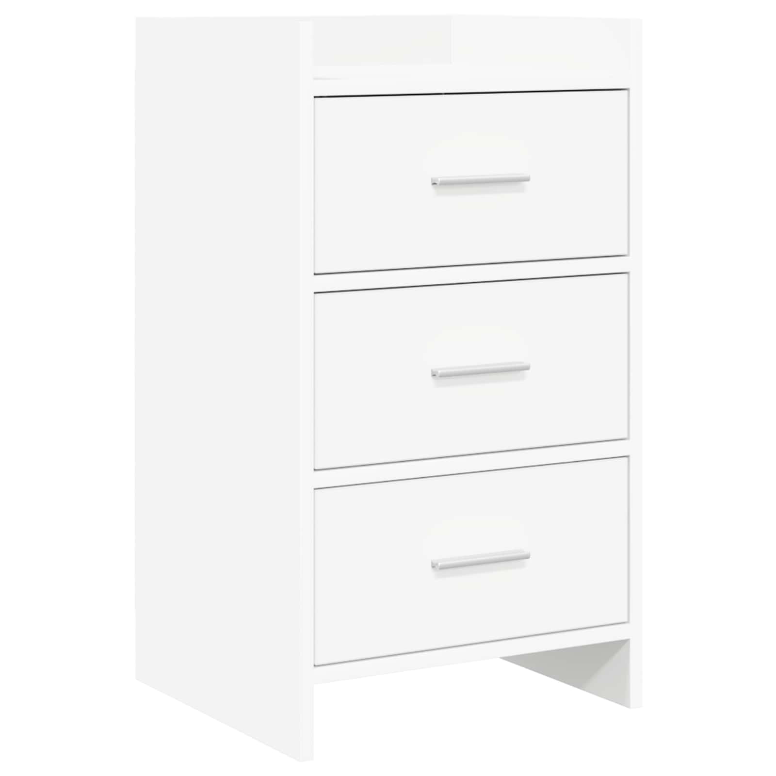 Sengeborde Hvid 40 x 36 x 70 cm Konstrueret træ