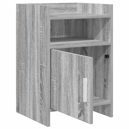 Sengeborde 2 pcs Grå Sonoma 40 x 36 x 60 cm Konstrueret træ