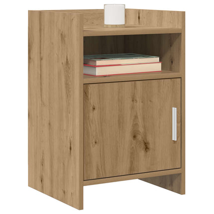 Sengeborde 2 stk. Artisan-eg 40 x 36 x 60 cm Konstrueret træ
