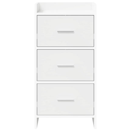 Sideboard Hvid 40 x 36 x 80 cm Konstrueret træ
