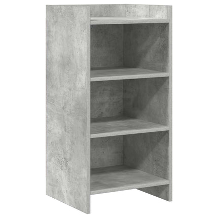 Sideboard Betongrå 40 x 36 x 80 cm Konstrueret træ