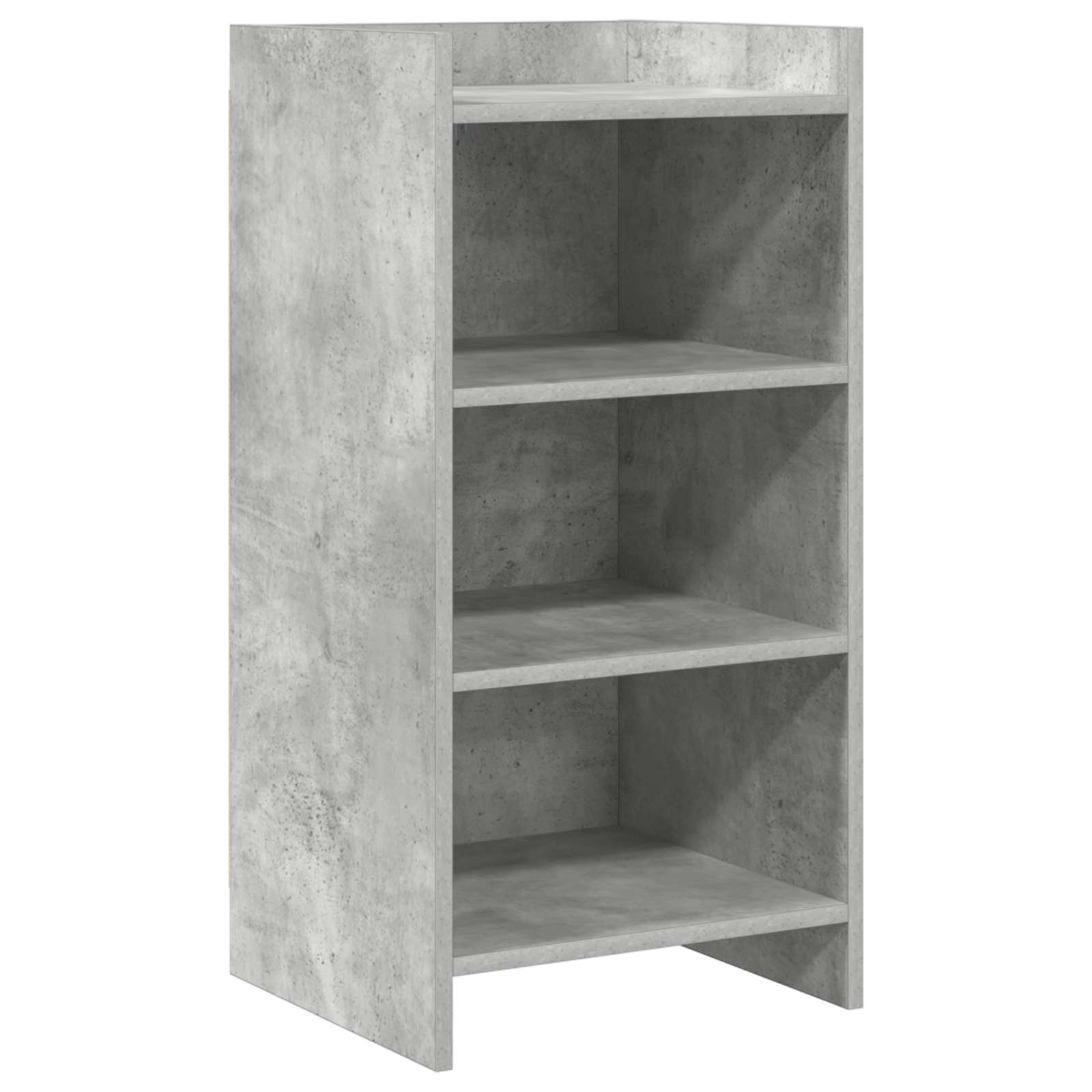Sideboard Betongrå 40 x 36 x 80 cm Konstrueret træ