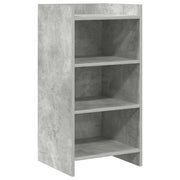 Sideboard Betongrå 40 x 36 x 80 cm Konstrueret træ