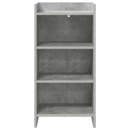Sideboard Betongrå 40 x 36 x 80 cm Konstrueret træ