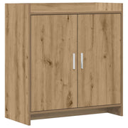 Sideboard Artisan-eg 72 x 36 x 80 cm Konstrueret træ