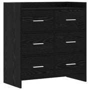 Sideboard Sort eg 75 x 33 x 80 cm Konstrueret træ