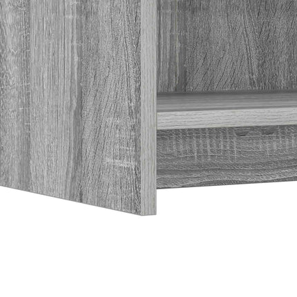Sideboard Grå Sonoma 75 x 36 x 80 cm Konstrueret træ