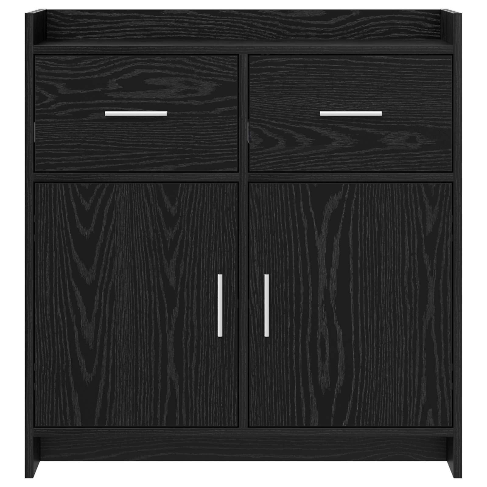 Sideboard Sort eg 75 x 36 x 80 cm Konstrueret træ