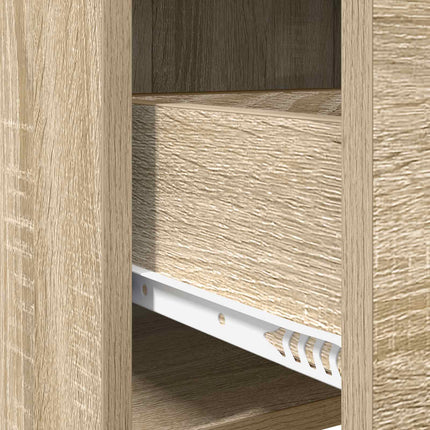 Sideboard Sonoma-eg 75 x 36 x 80 cm Konstrueret træ