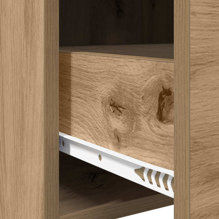 Sideboard Artisan-eg 75 x 36 x 80 cm Konstrueret træ