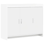 Sideboard Hvid 98,5 x 33 x 80 cm Konstrueret træ