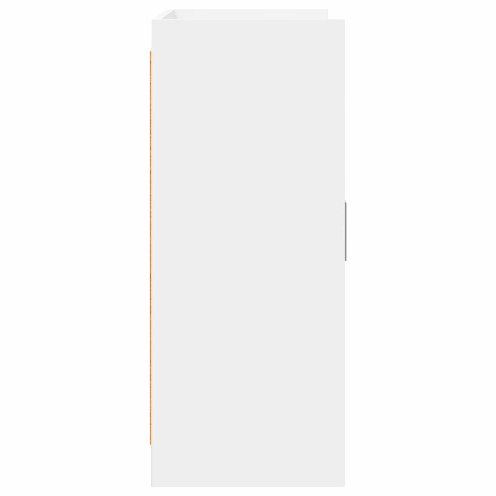 Sideboard Hvid 98,5 x 33 x 80 cm Konstrueret træ