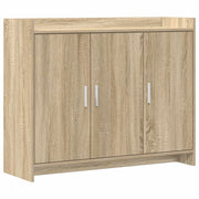 Sideboard Sonoma-eg 98,5 x 33 x 80 cm Konstrueret træ