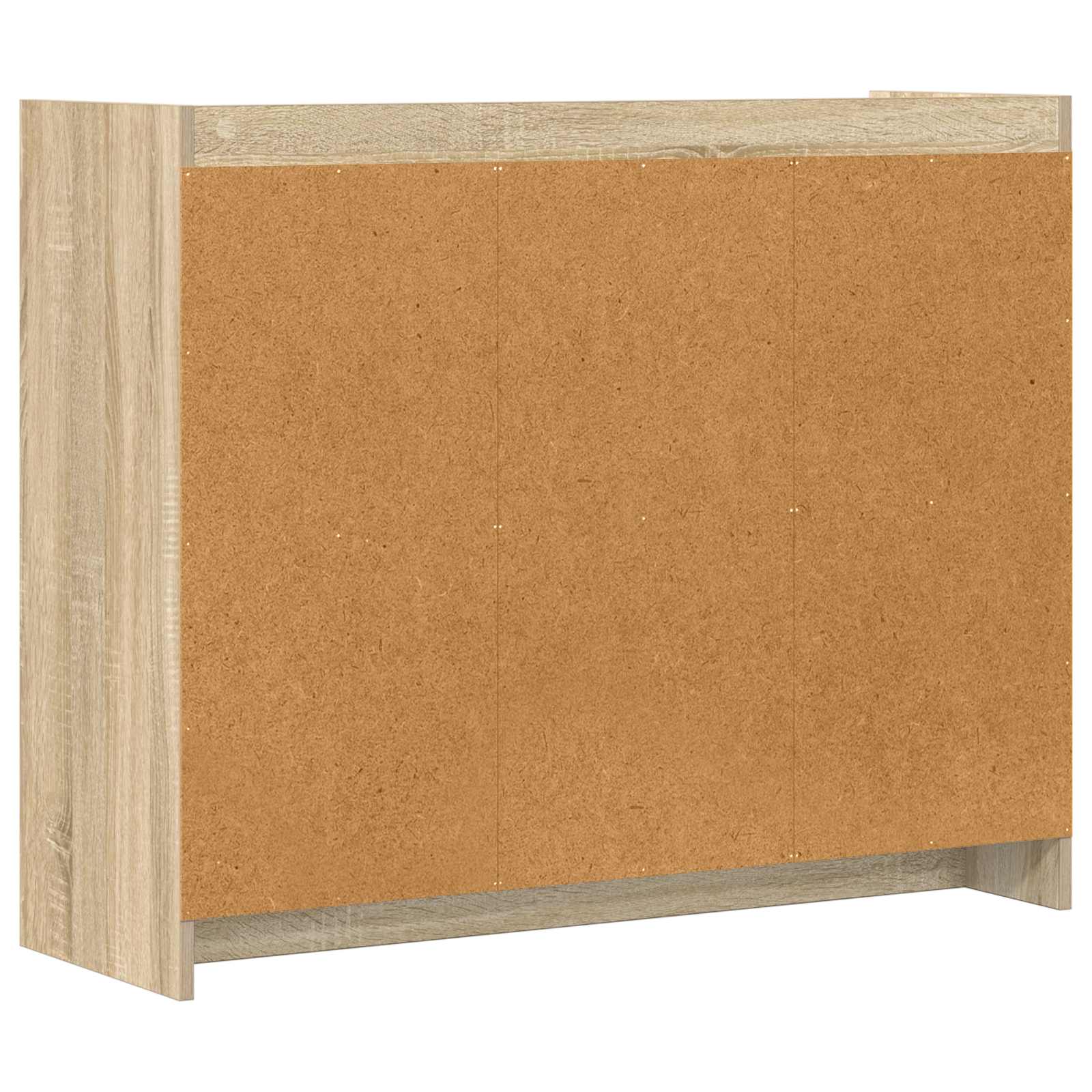 Sideboard Sonoma-eg 98,5 x 33 x 80 cm Konstrueret træ