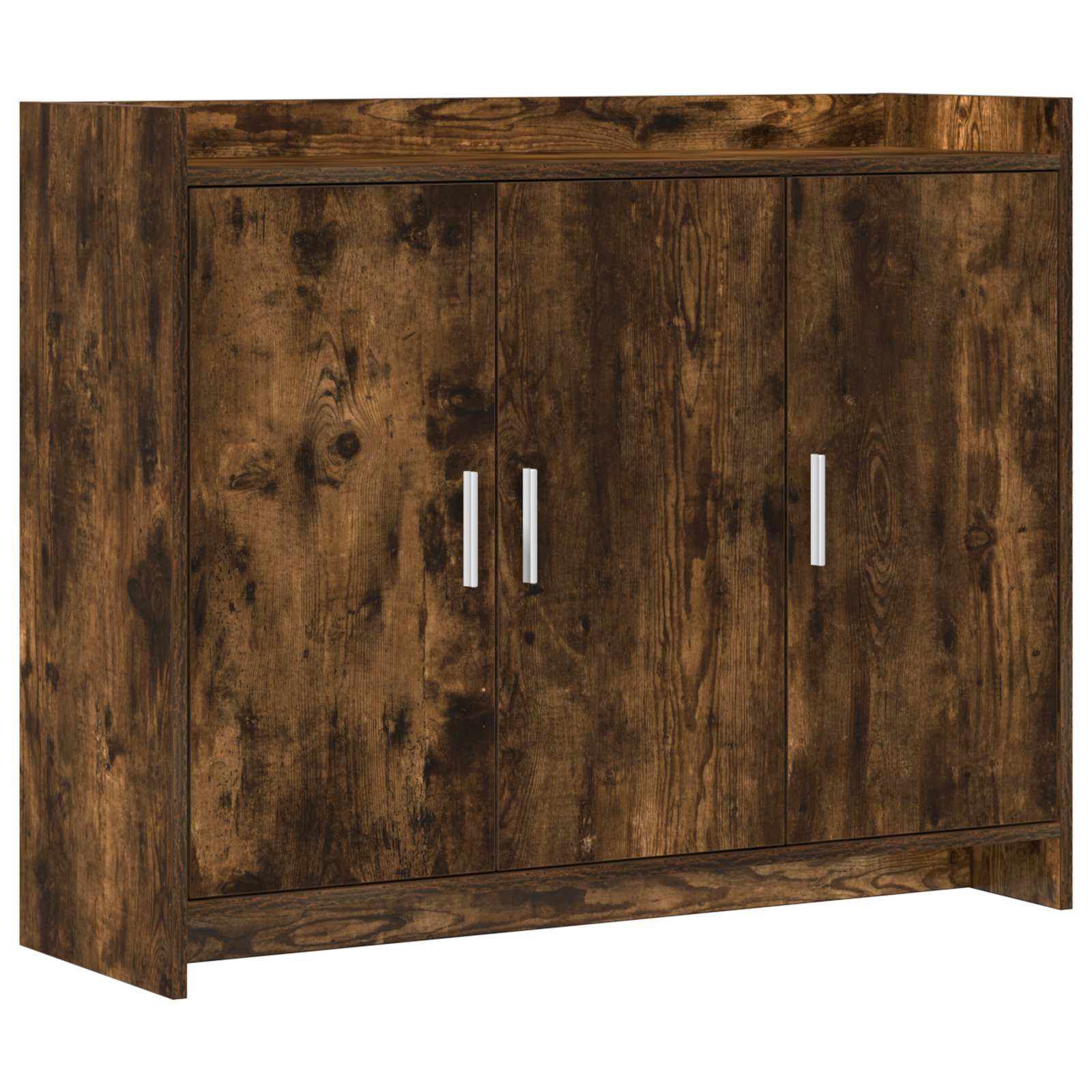 Sideboard Røget eg 98,5 x 33 x 80 cm Konstrueret træ