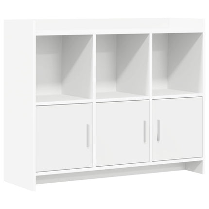Sideboard Hvid 98,5 x 33 x 80 cm Konstrueret træ
