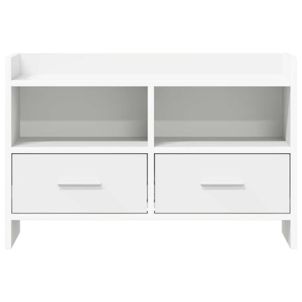 TV-skab 71,5 x 33 x 47 cm Hvid Konstrueret træ