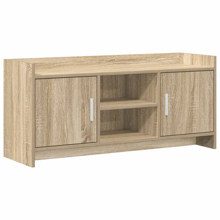 TV-skab 102 x 33 x 47 cm Sonoma-eg Konstrueret træ