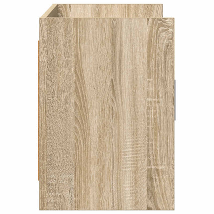 TV-skab 102 x 33 x 47 cm Sonoma-eg Konstrueret træ