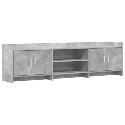 TV-skab 168 x 33 x 47 cm Betongrå Konstrueret træ